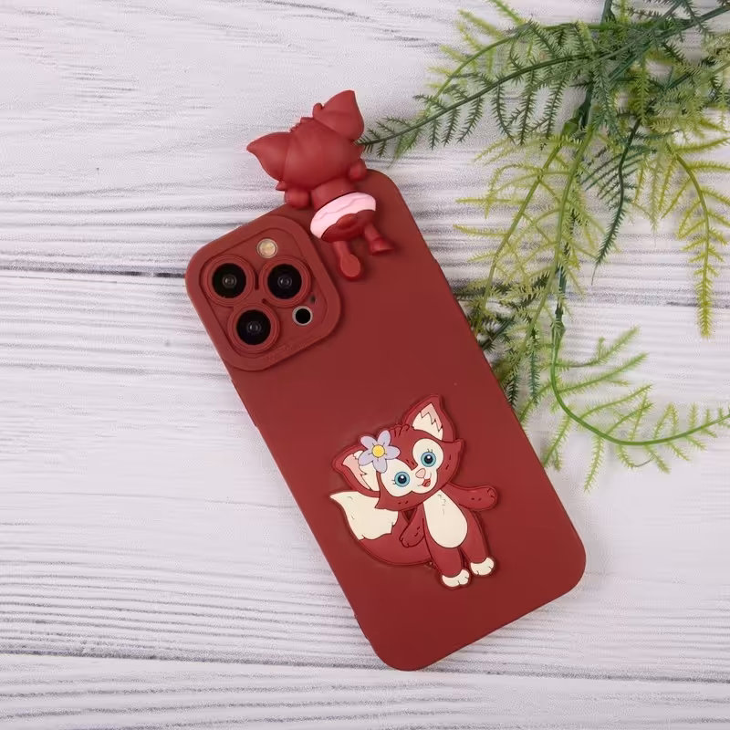 قاب طرح LinaBell  برجسته سه بعدی کد 3 مناسب برای گوشی  آیفون 12 پرومکس