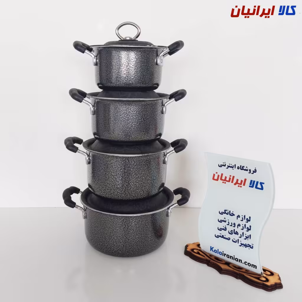 سرویس قابلمه کودک 8 پارچه روحی دسته دار