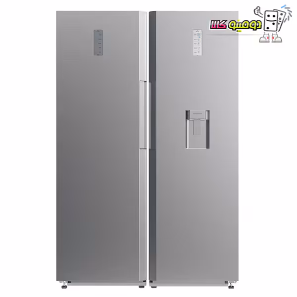 خرید یخچال و فریزر دوقلو دوو مدل DLF-2032 / DLR-2032 سفید و سیلور - دومینو کالا