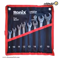 ست آچار یکسر تخت یکسر رینگ رونیکس 8 عددی مدل RH-2157