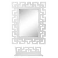 آینه مدل آجری به همراه شلف دیواری