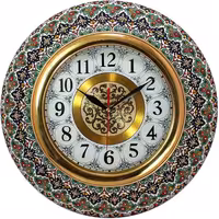 ساعت دیواری مینا کاری قطر 42 سانت