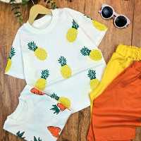 تیشرت وشلوارک اسپرت هویج واناناس