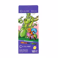 مداد رنگی 12 رنگ سی.کلاس مدل 1 کد 007