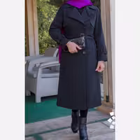 بارانی زنانه پرادو پشت بلدینگ