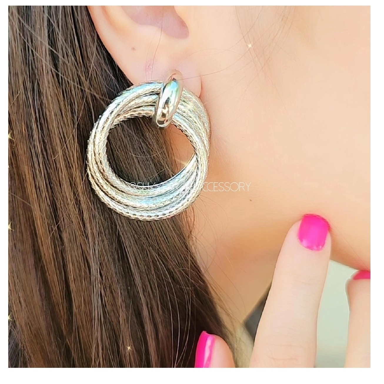 گوشواره استیل کد01