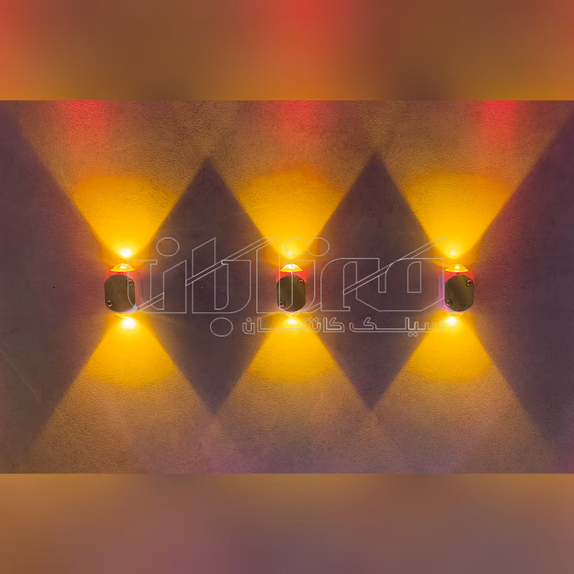 چراغ دکوراتیو 2 طرفه محدب