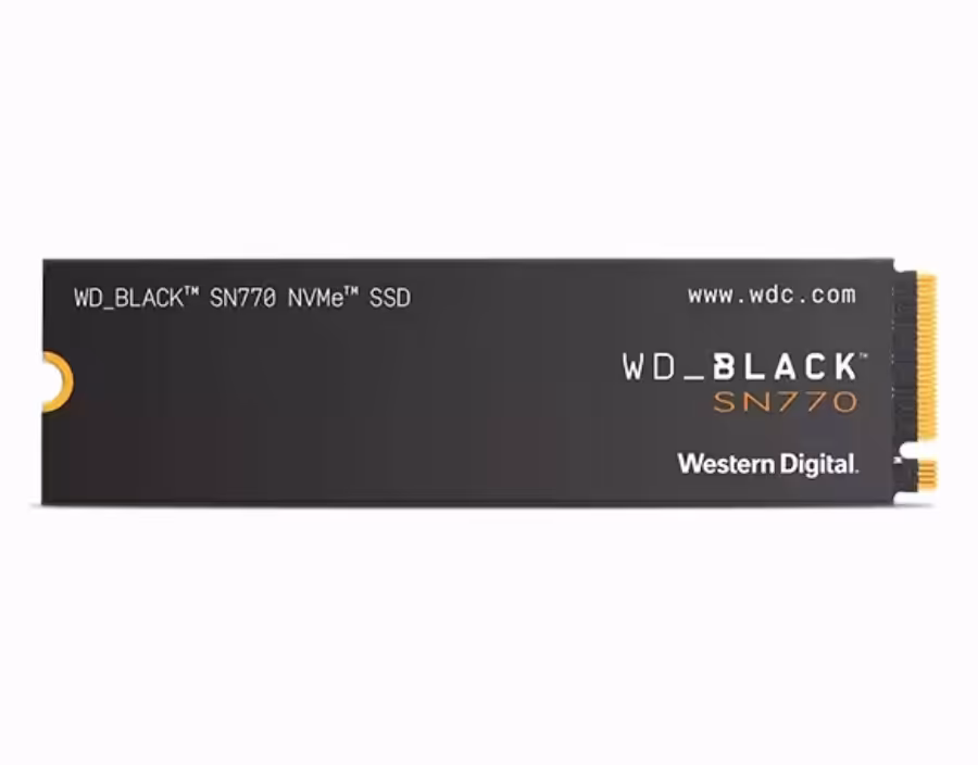 حافظه SSD اینترنال وسترن دیجیتال مدل BLACK SN770 NVMe ظرفیت 1 ترابایت