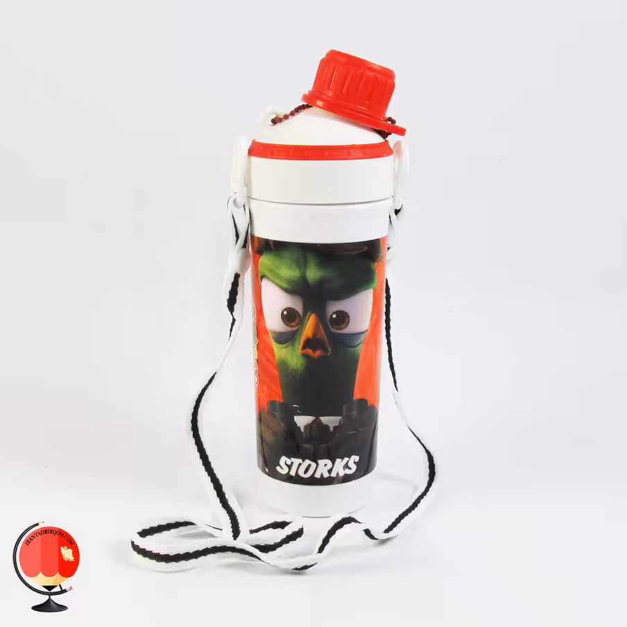 قمقمه کودک نیم لیتر طرح پرندگان خشمگین