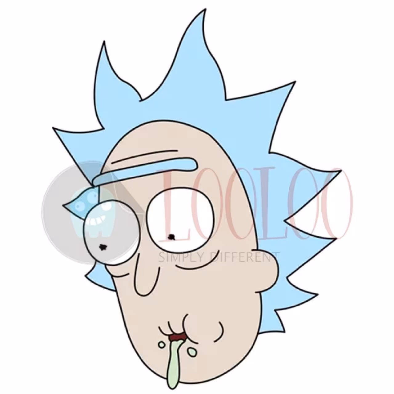 استیکر ریک از مجموعه ریک و مرتی