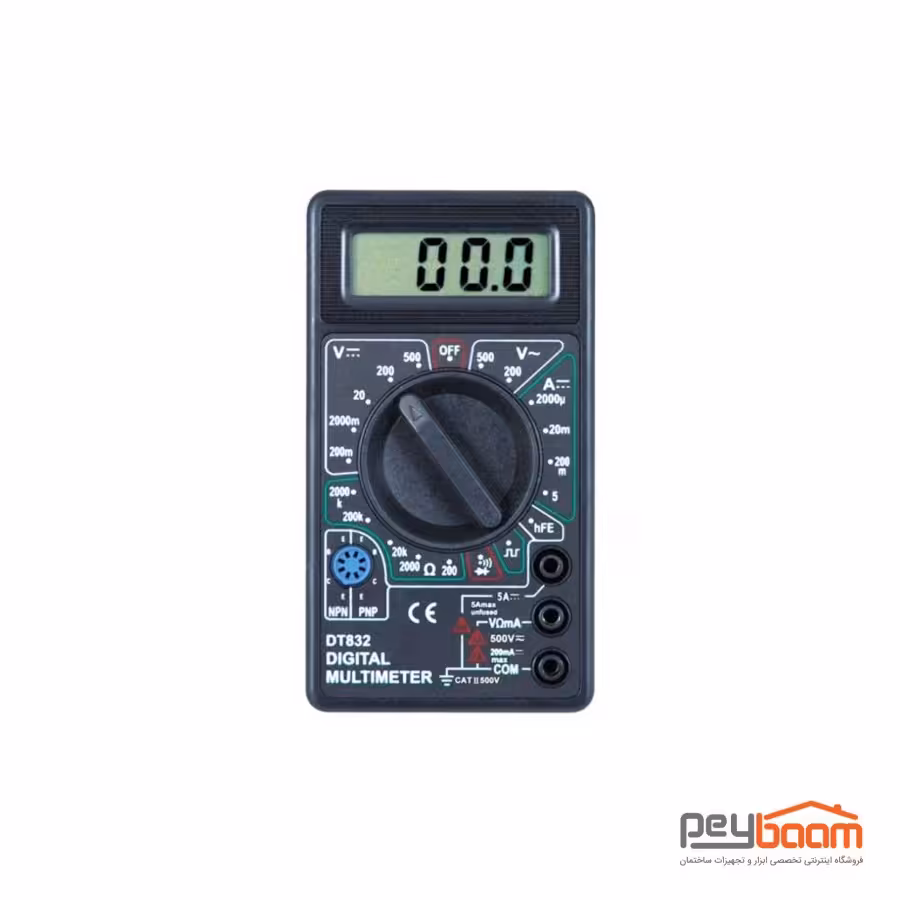 مولتی متر دیجیتال مدل DT832