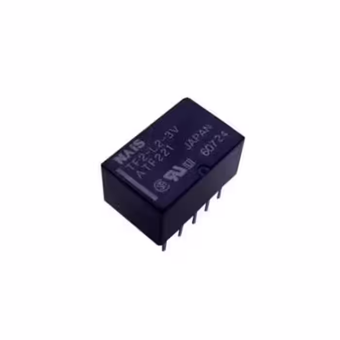 مجموعه 6 عددی رله 3V مینیاتوری 10 پایه ژاپنی مارک NAIS کد TF2-L2