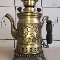 کتری شکاری برنجی 1.5لیتر