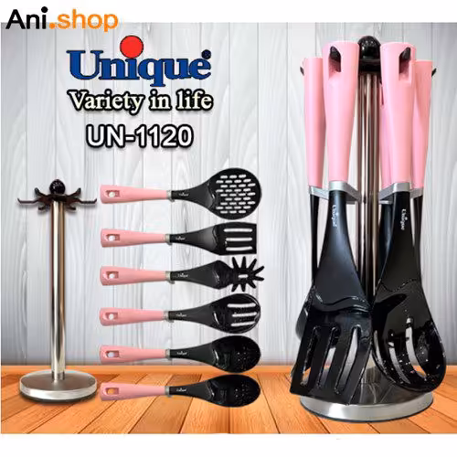 کفگیر ملاقه رنگی آنتیک مدل UN-1120 کد121