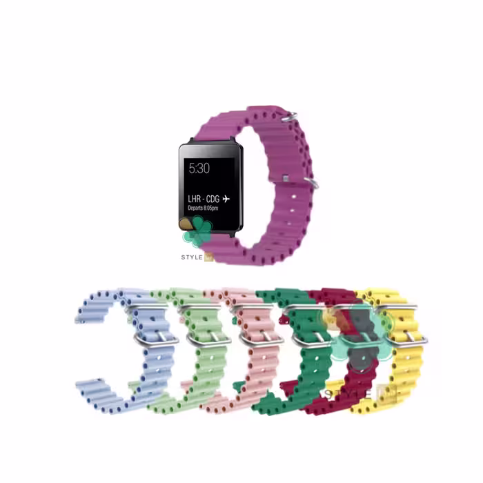 بند ساعت هوشمند ال جی LG G Watch W100 مدل Ocean Loop