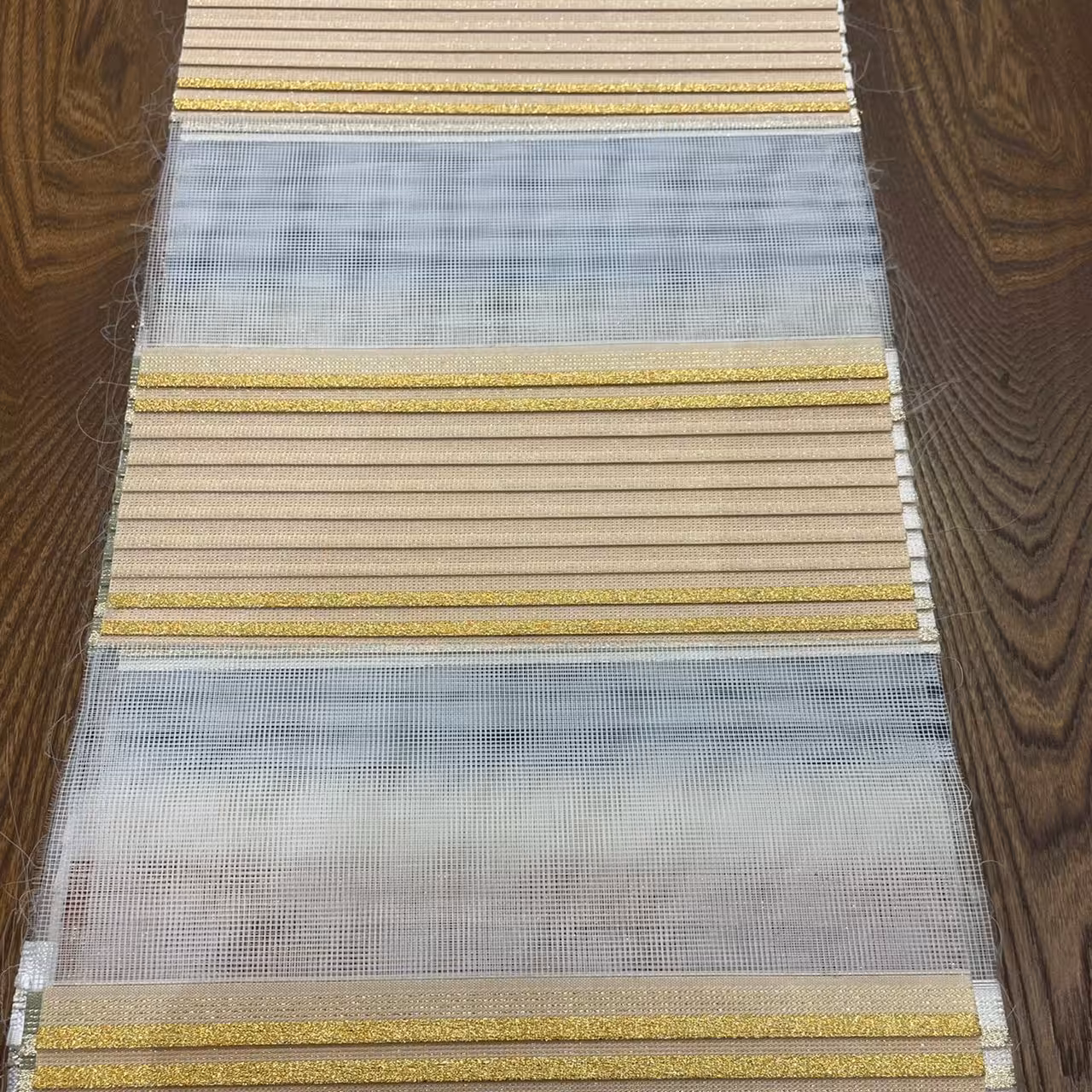 پرده زبرا ترک پارچه پلیسه ترک عالی