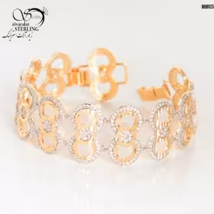 دستبند برند ژوپینگ طرح بینهایت کد:2870
