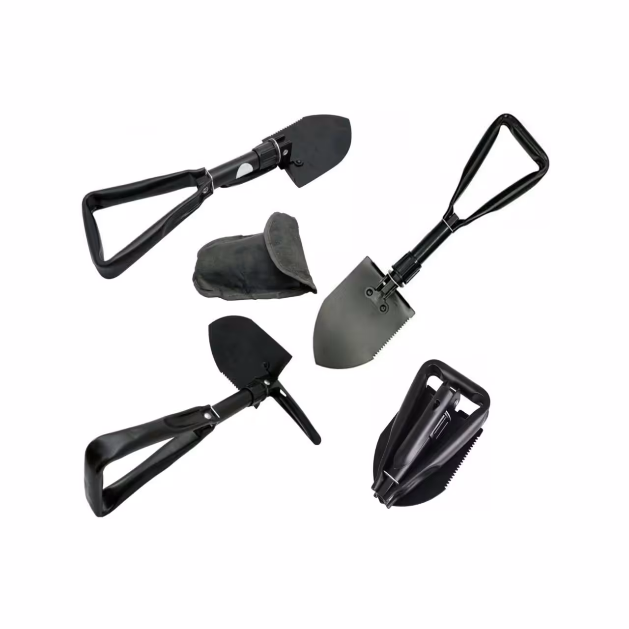 بیلچه و کلنگ و اره تاشو