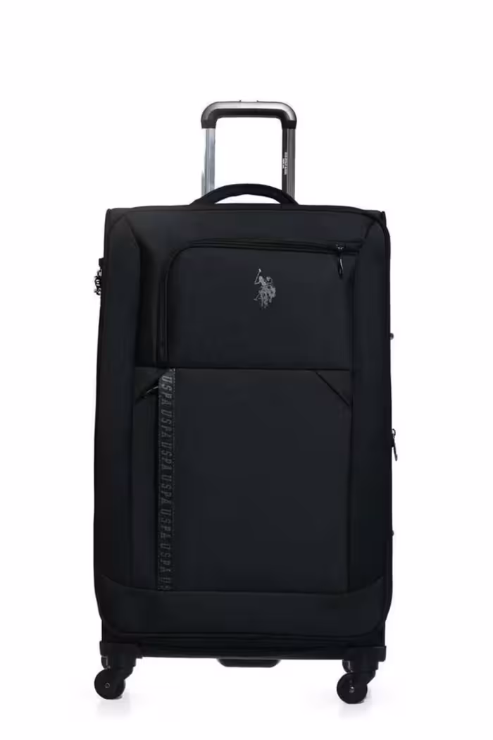 چمدان و ساک مشکی مردانه زنانه سیاه پارچه یونیزکس اندازه بزرگ plvlz22804a b U.S. Polo Assn.