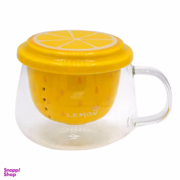 لیوان دمنوش طرح لیمو مدل LS2993