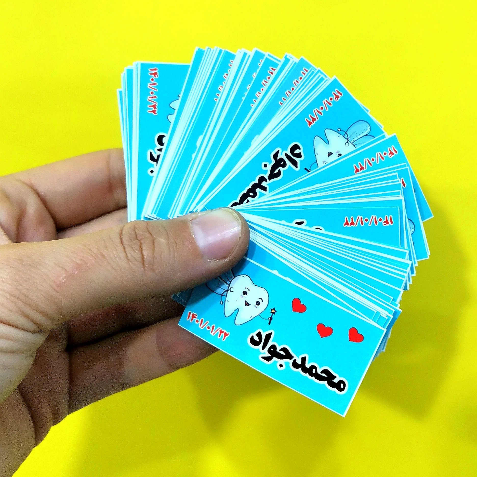 پک 20عددی تگ گیفت دندونی