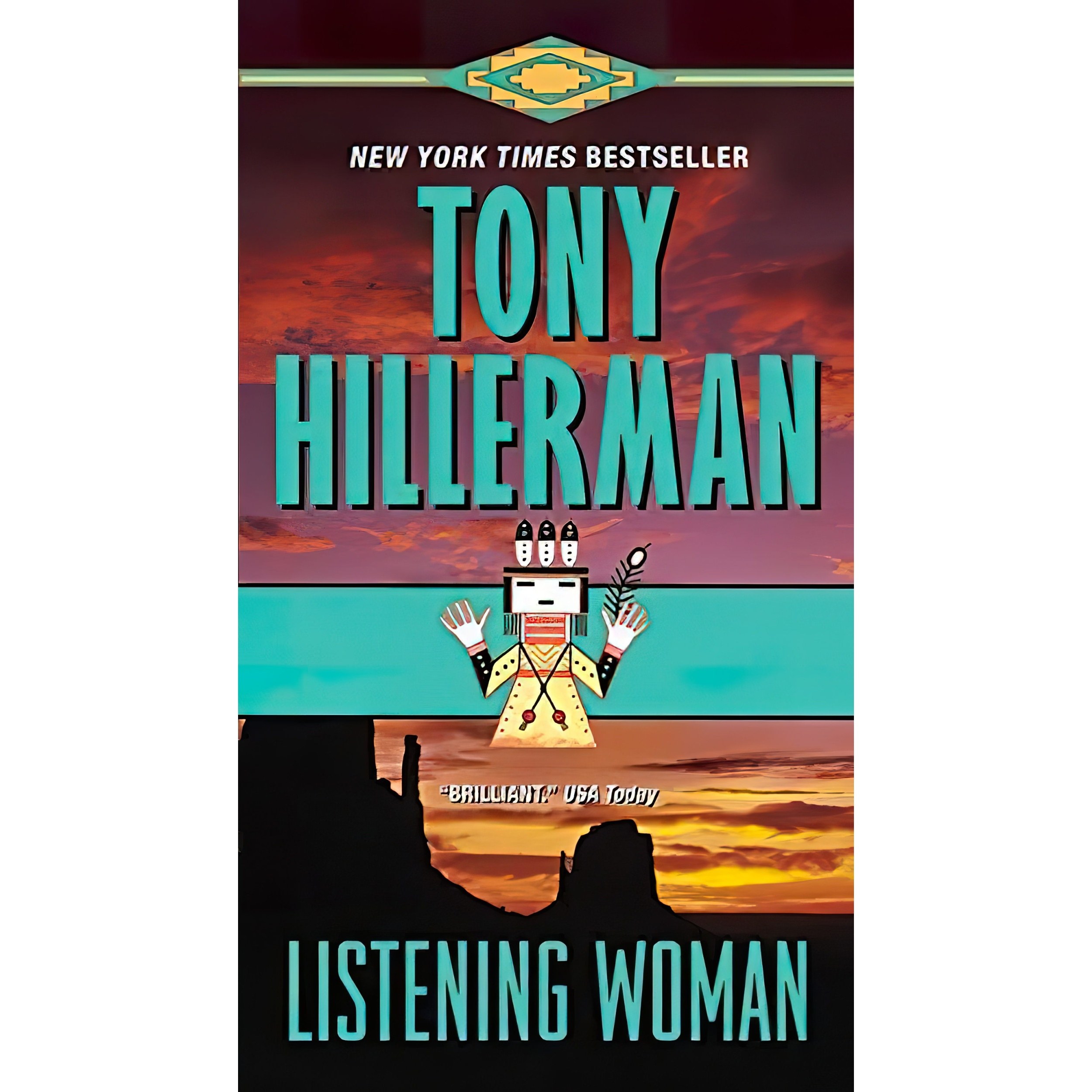 کتاب زبان اصلی Listening Woman اثر Tony Hillerman انتشارات Harper