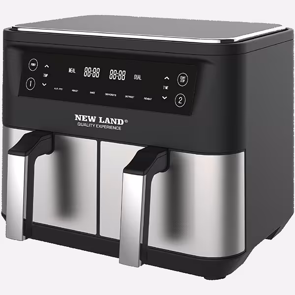 سرخ کن دوقلو بدون روغن نیولند مدل NL-2746BS