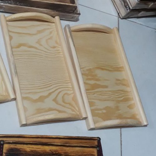 سینی چوبی دسته دار چوب روسی 