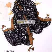 شال نخ پنبه کشمیری S4748