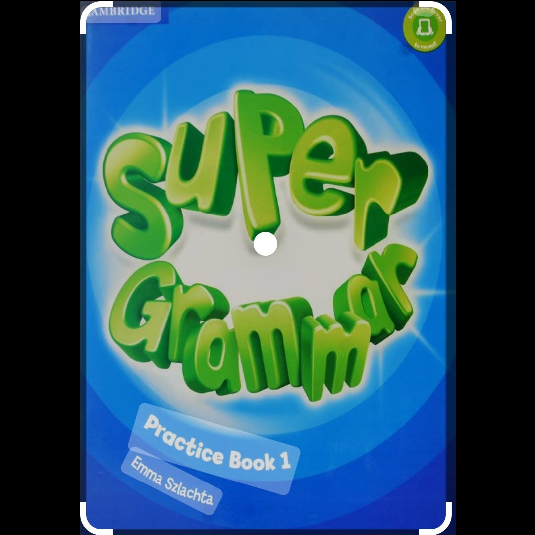 کتاب گرامر سوپر مایند، سوپر گرامر یک super grammar 1