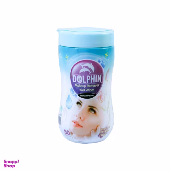 دستمال مرطوب دلفین (Dolphin) مدل 7019 مجموعه 2 عددی