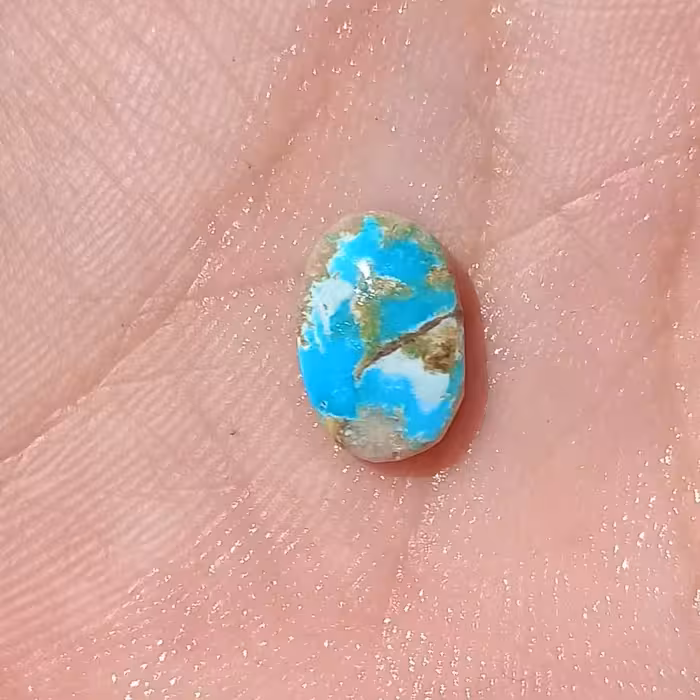 سنگ فیروزه اصل نیشابوری طبیعی زیبا..+