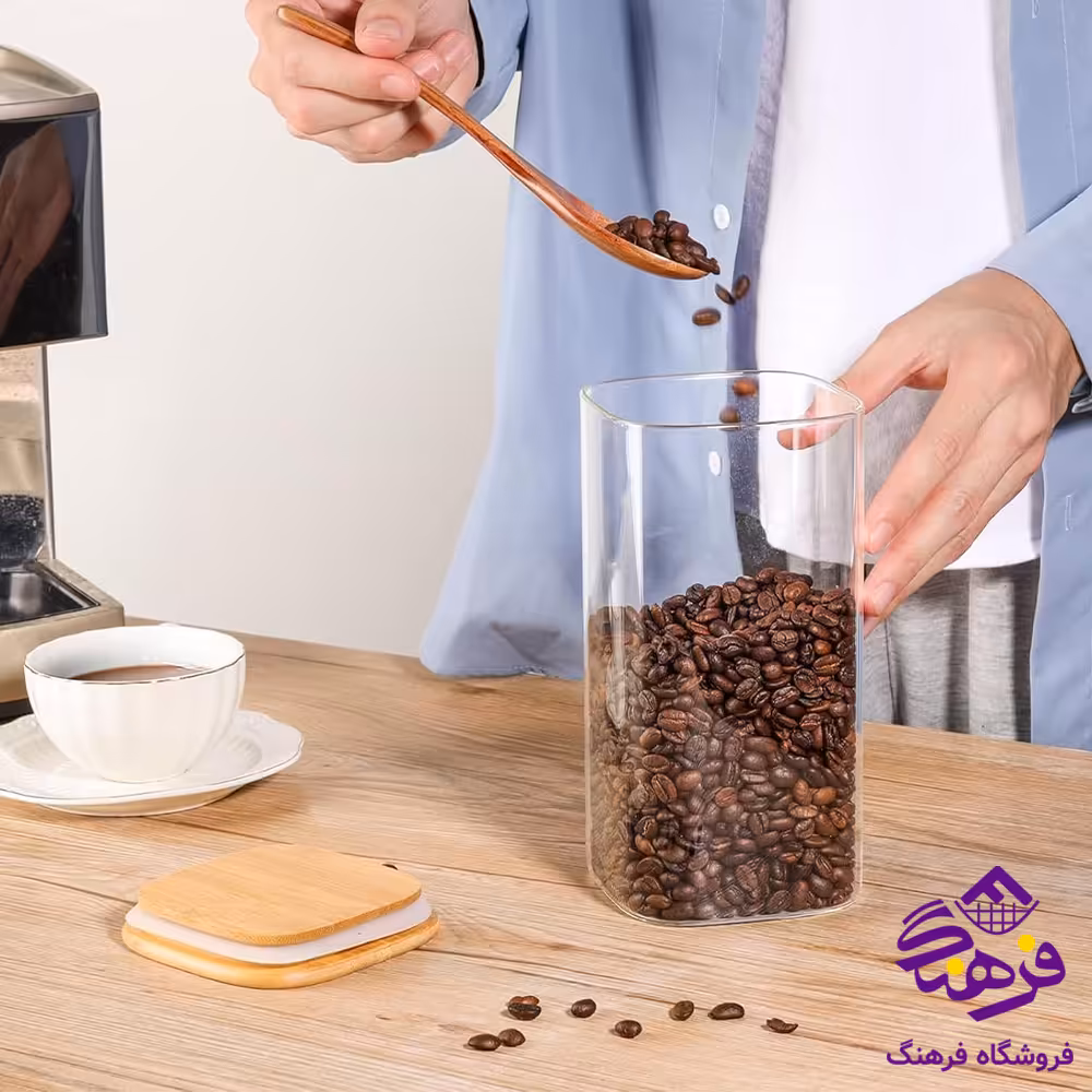 خرید بانکه زيبا کوکونات درب چوبی سایز 1