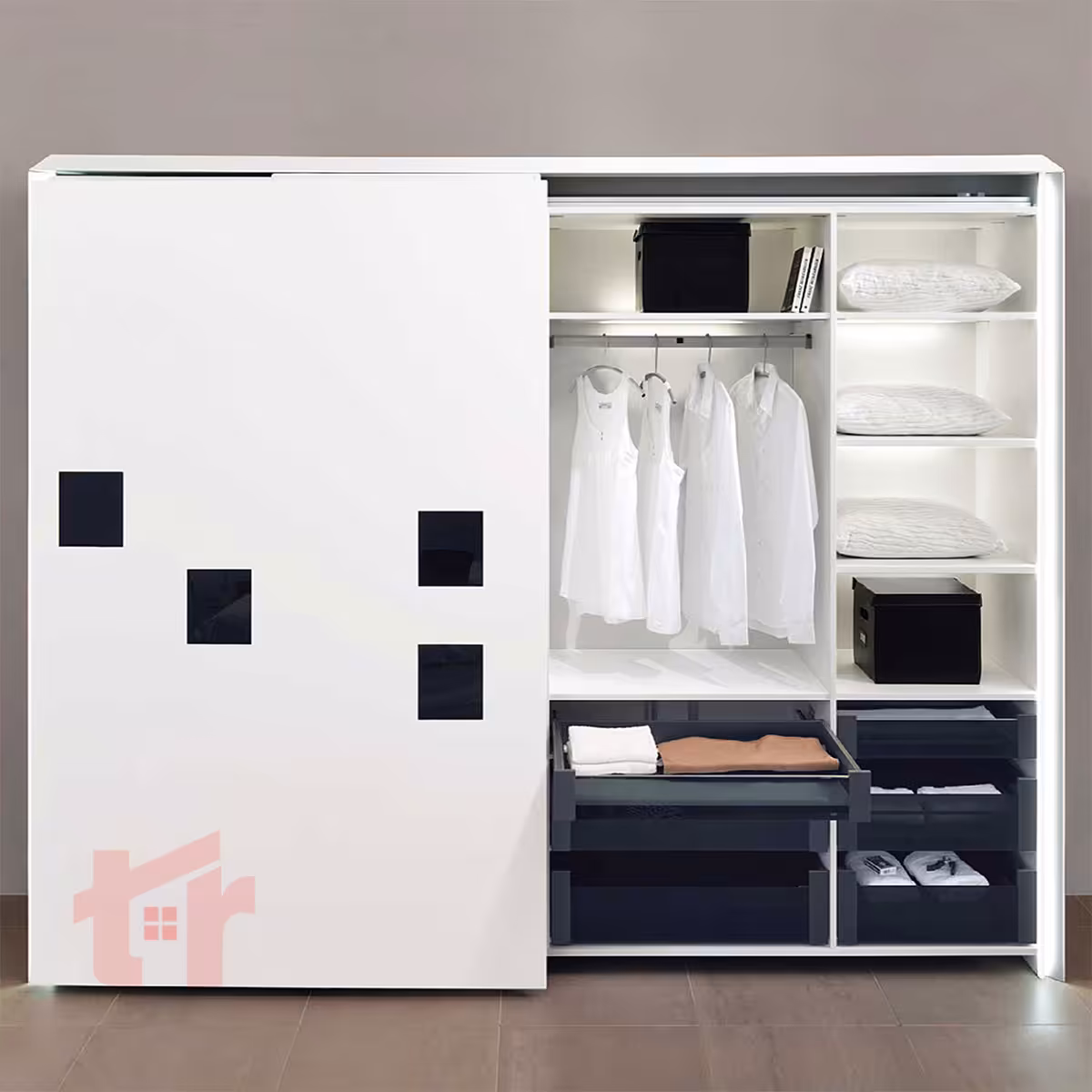 مکانیزم دو درب این لاین ملونی