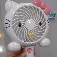 پنکه شارژی اسباب بازی باکیفیت رومیزی و دستی ارسال سریع دخترانه