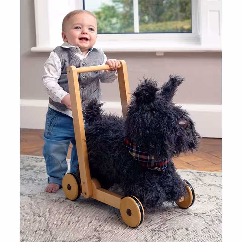 واکر سگ اسکاتی Scottie Dog Push Along little bird 3053