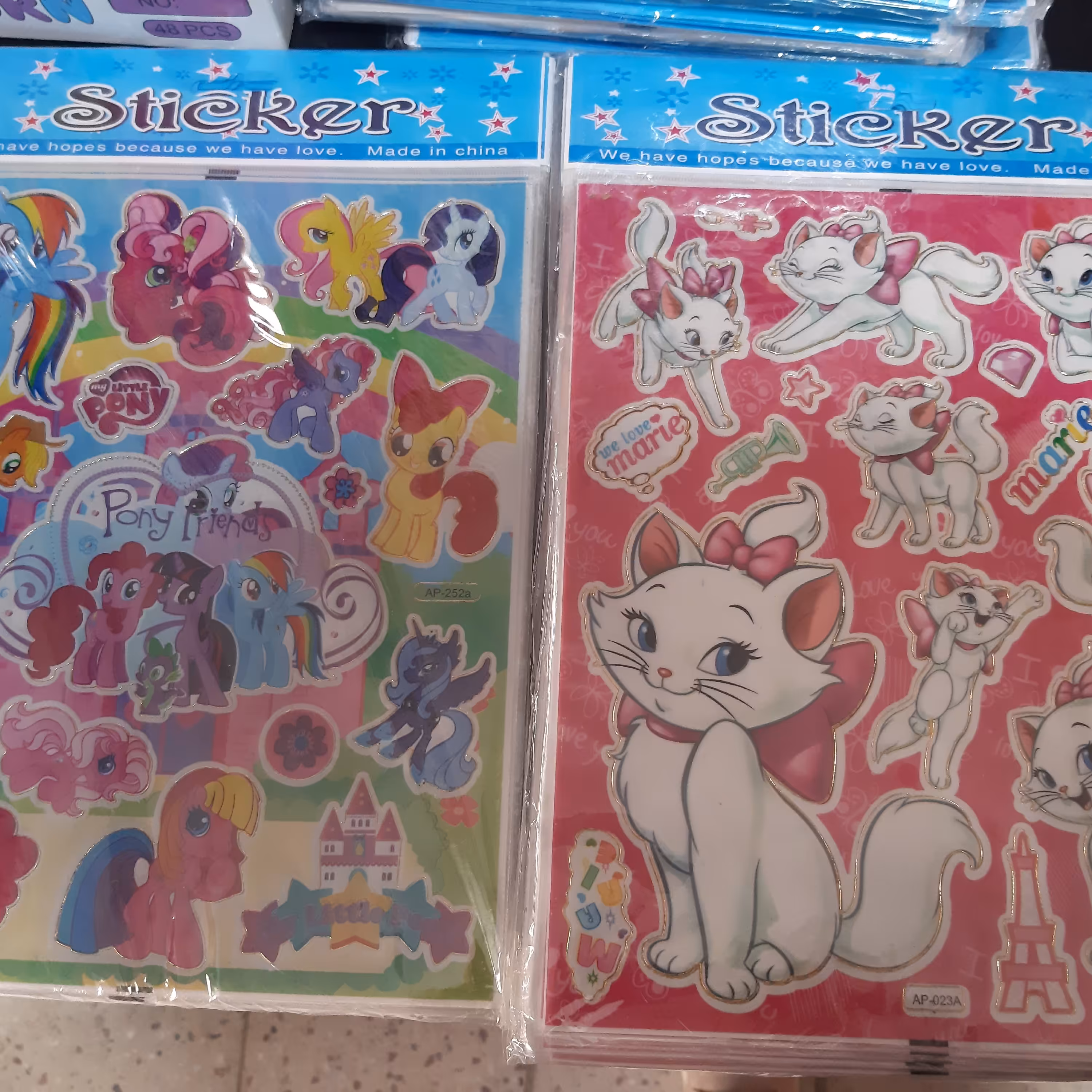 برچسبA4 استیکری کودکانه 