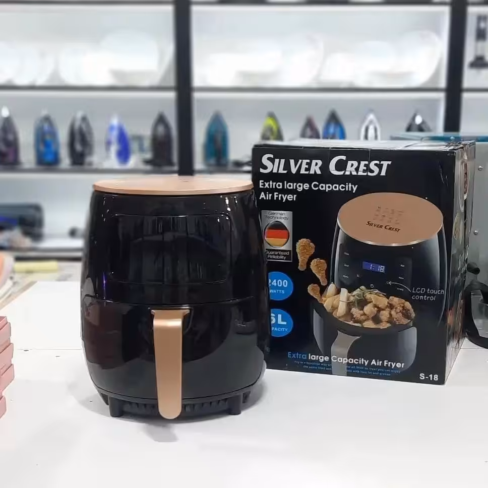 سرخکن بدون روغن سیلورکرست مدل s18  با ظرفیت 6 لیتری و توان 2400 وات