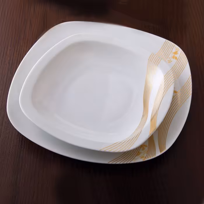 سرویس غذاخوری نوژان 12 نفره چینی زرین