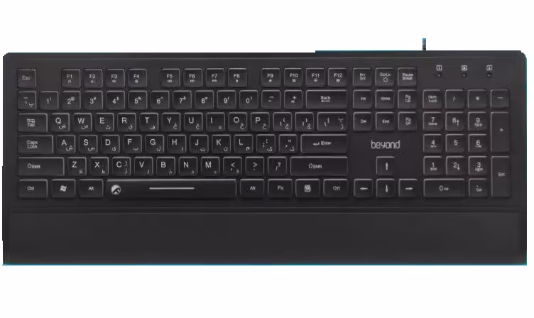 کیبورد باسیم بیاند مدل BK-7200