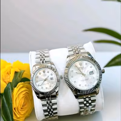 ساعت ست مردانه و زنانه ROLEX رولکس موتور با کیفیت مدل DATEJUST