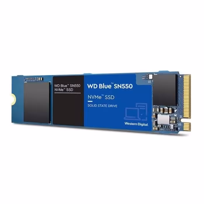 حافظه اس اس دی اینترنال وسترن دیجیتال مدل Blue SN550 ظرفیت 500 گیگابایت