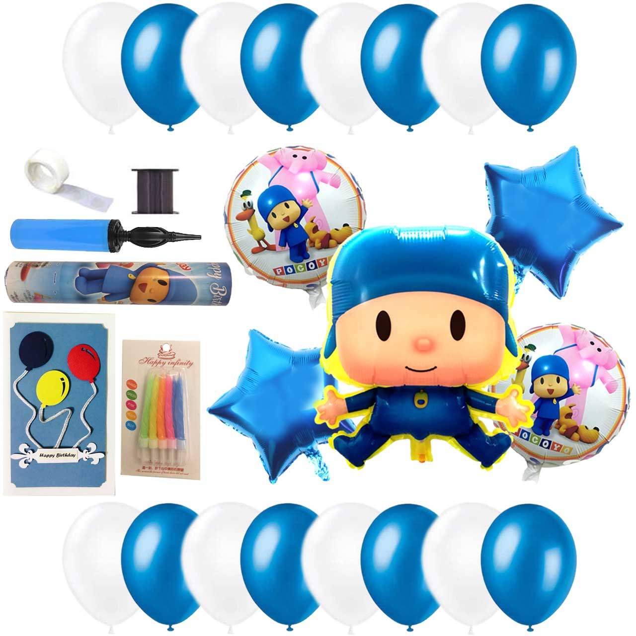 پک جشن تولد مدل Pokoyo