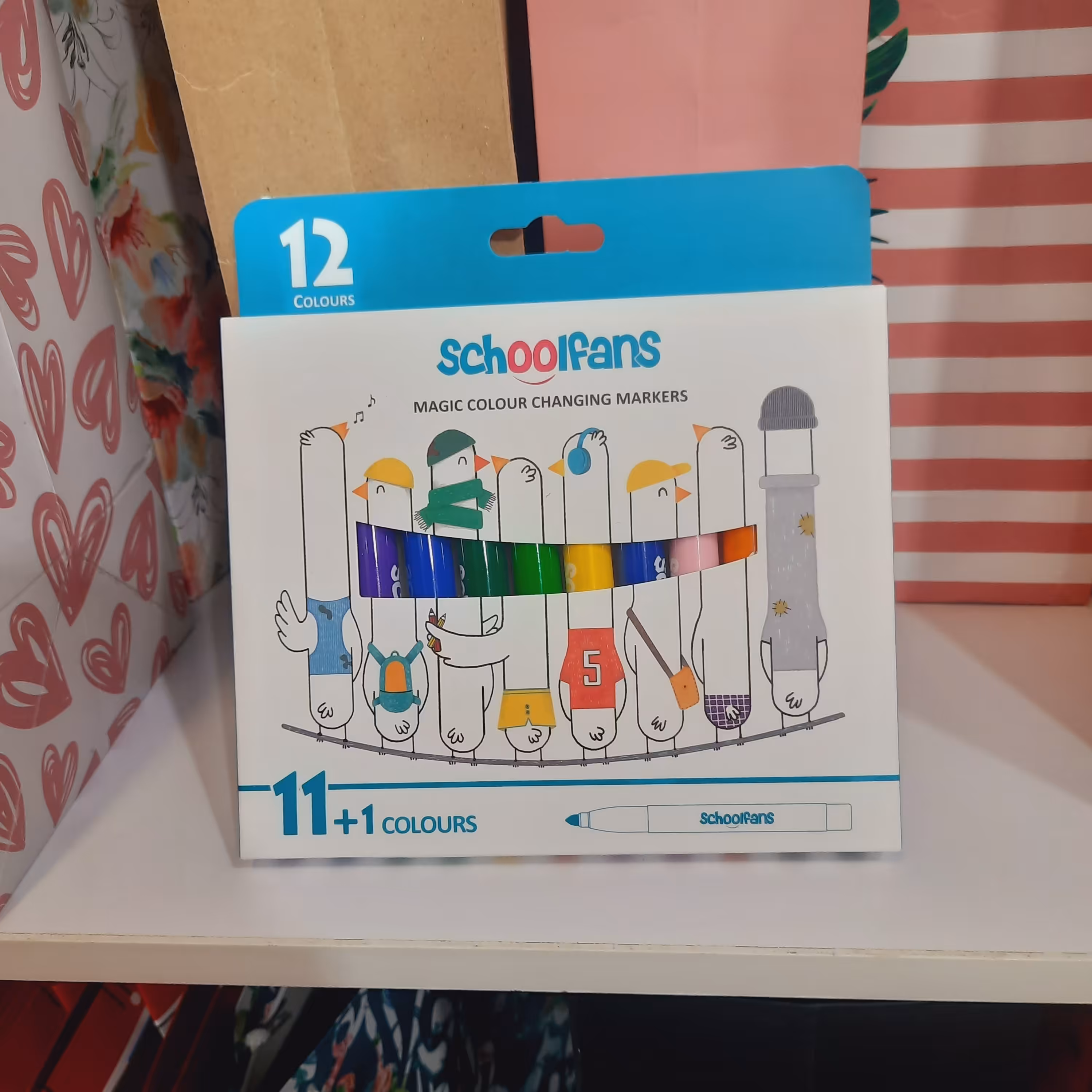 ماژیک نقاشی 12رنگ اسکول فنس 2