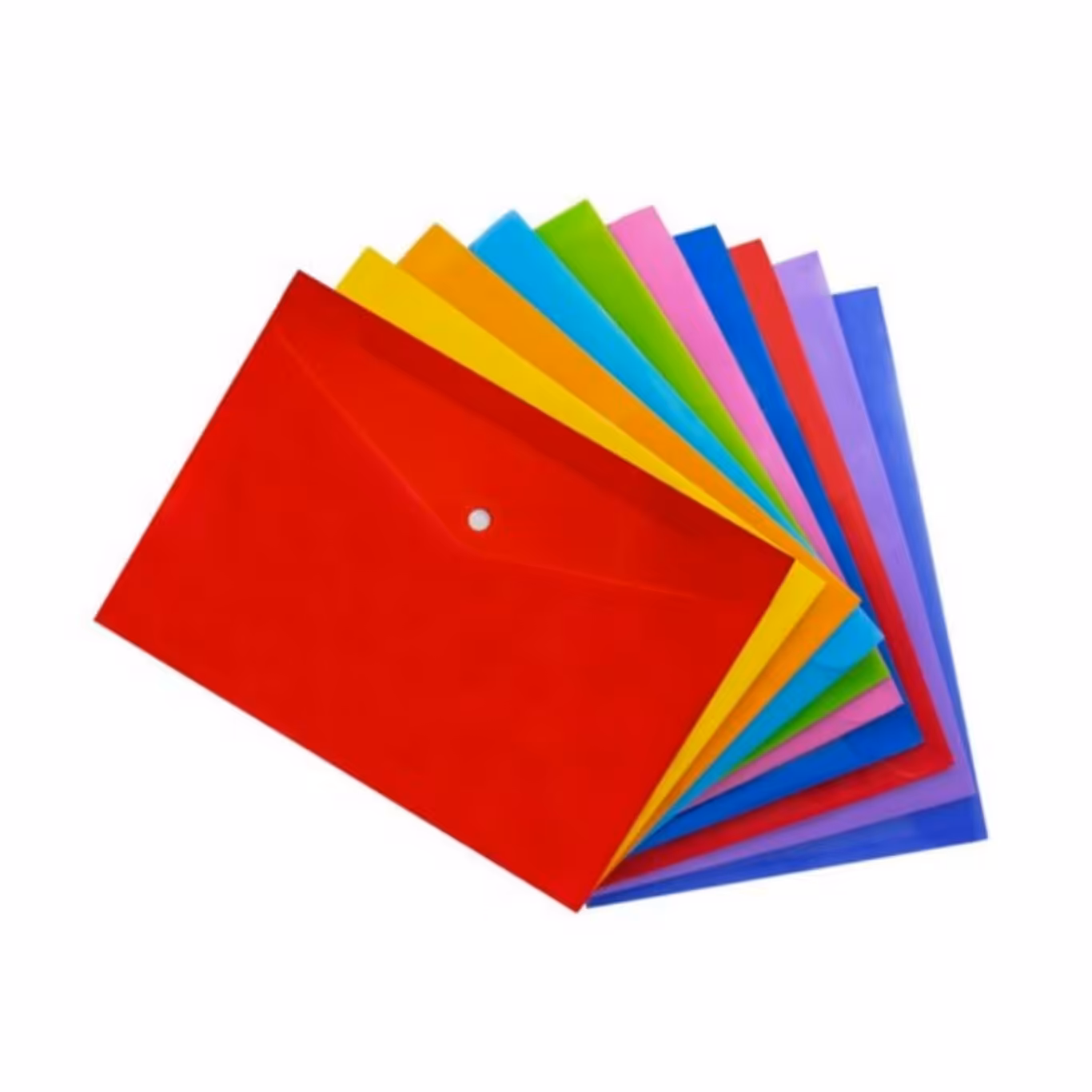 پوشه دکمه دار آ4(pkht) رنگ جور بسته 1000 جلدی 