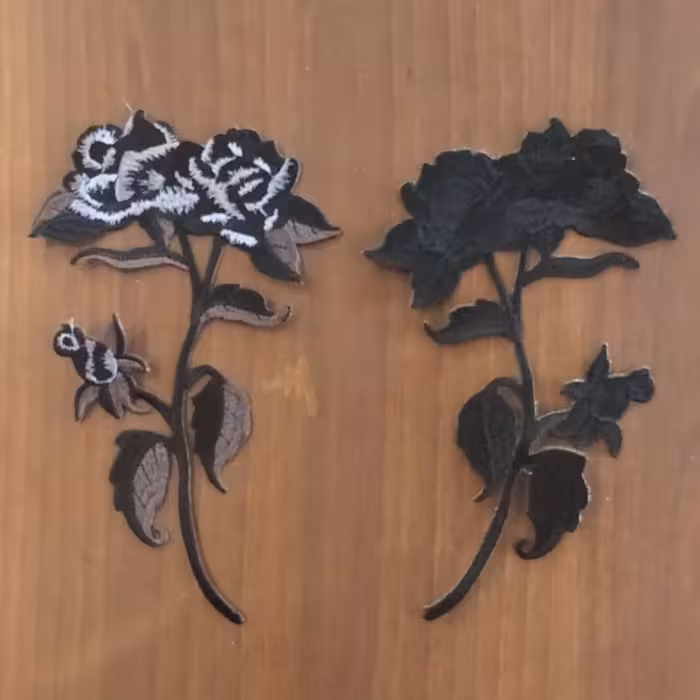 اپلیکه گل جیر شاخه ای 1عدد