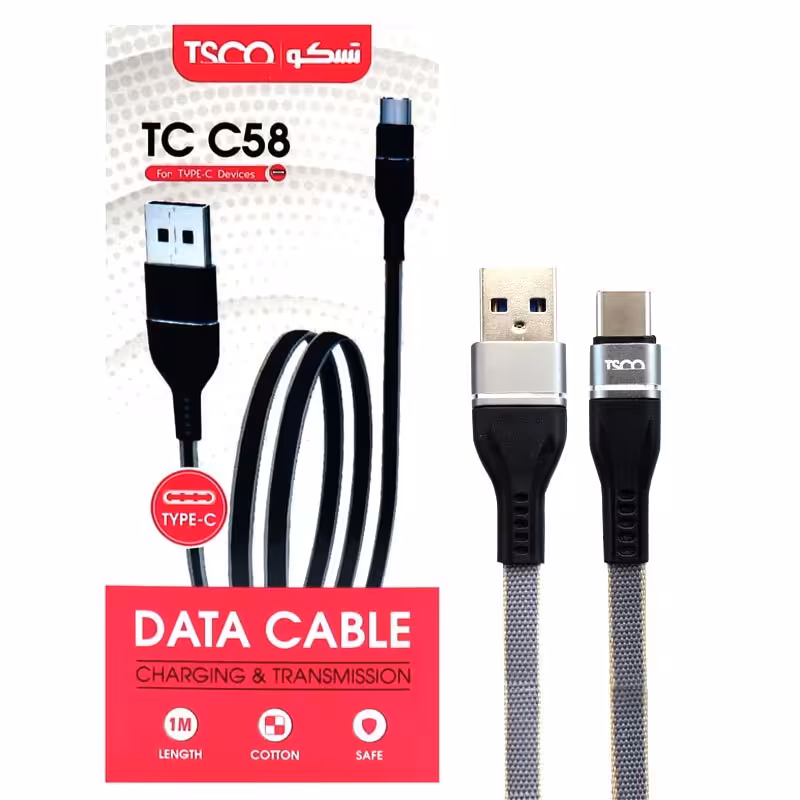 کابل تبدیل USB به USB-C تسکو مدل TC C58