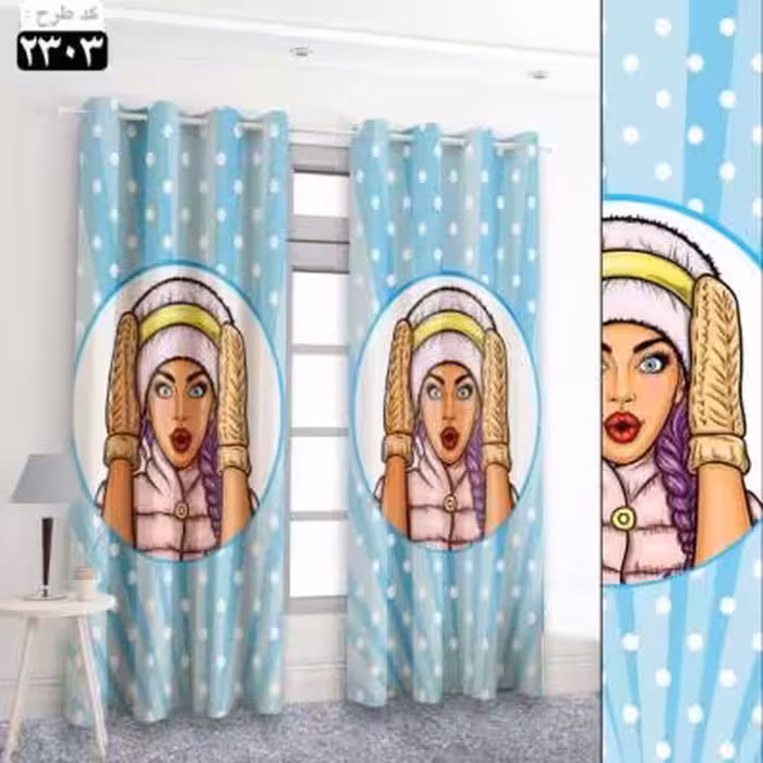 پرده تصویری طرح کاملین