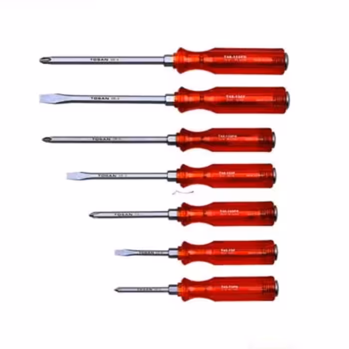 ست پیچ گوشتی ضربه خور آهن ربایی  برند توسن TOSAN