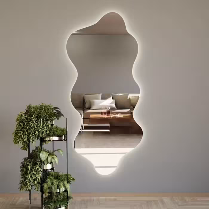 آینه بک لایت الف مدل موج سایز BA-170-80